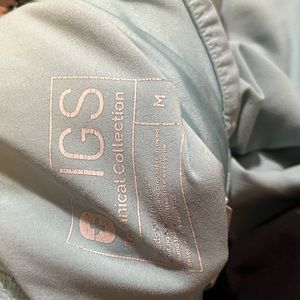 Womens medium Kade cargo scrub pants- Seaglass